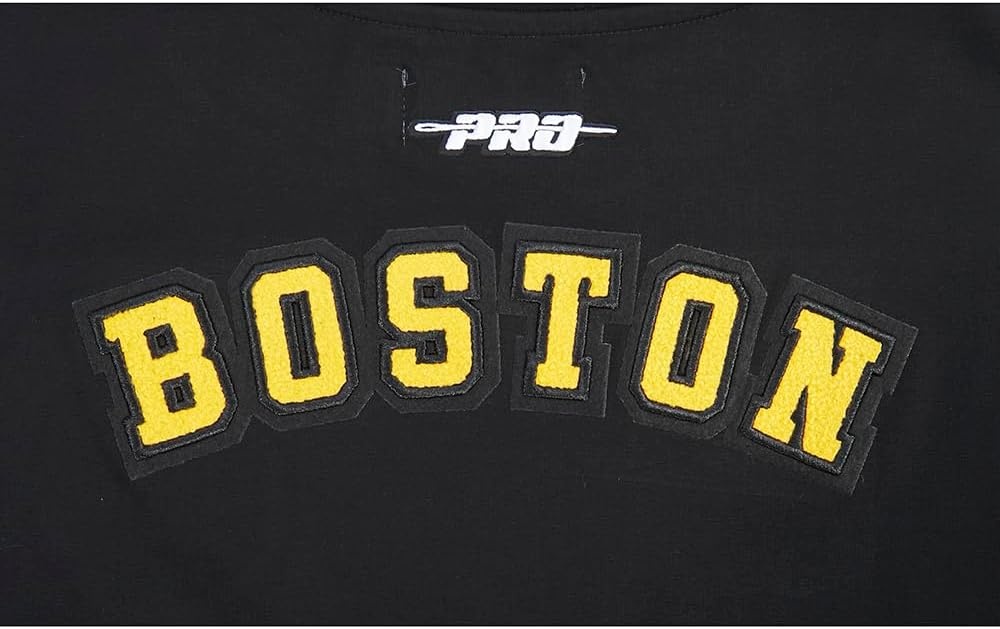 image:imagePro Standard NHL Womens Womens NHL Classic Chenille Cotton Single Jersey Short Sleeve Boxy Tee