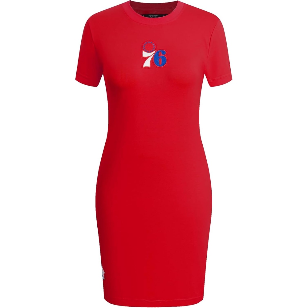 image:imagePro Standard NBA Womens Womens NBA Classic Chenille Body Con DressRed