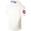 Pro Standard Mens NHL Classic Chenille Double Knit Short Sleeve Hoodie(Eggshell)