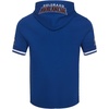 Pro Standard Mens NHL Classic Chenille Double Knit Short Sleeve Hoodie(Team Color)