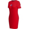 Pro Standard NBA Womens Womens NBA Classic Chenille Body Con Dress(Red)