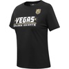 Pro Standard NHL Womens Pro Standard Womens NHL Classic Chenille Short Sleeve Slim Fit Tee(Black)