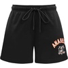 Pro Standard Womens NHL Classic Chenille Fleece Fleece Short(Black)