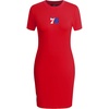 Pro Standard NBA Womens Womens NBA Classic Chenille Body Con Dress(Red)