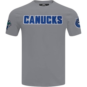 Pro Standard NHL Mens Mens NHL Classic Chenille Short Sleeve Tee(Gray)