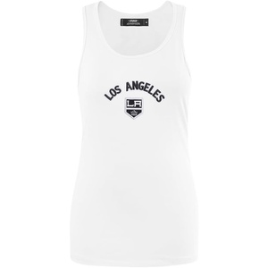 Pro Standard NHL Womens Pro Standard Womens NHL Classic Chenille Tank Top(White)