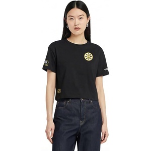 Pro Standard NHL Womens Womens NHL Classic Chenille Cotton Single Jersey Short Sleeve Boxy Tee