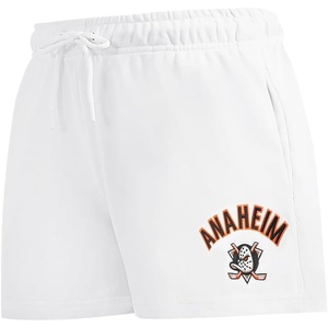 Pro Standard Womens NHL Classic Chenille Fleece Fleece Short(White)