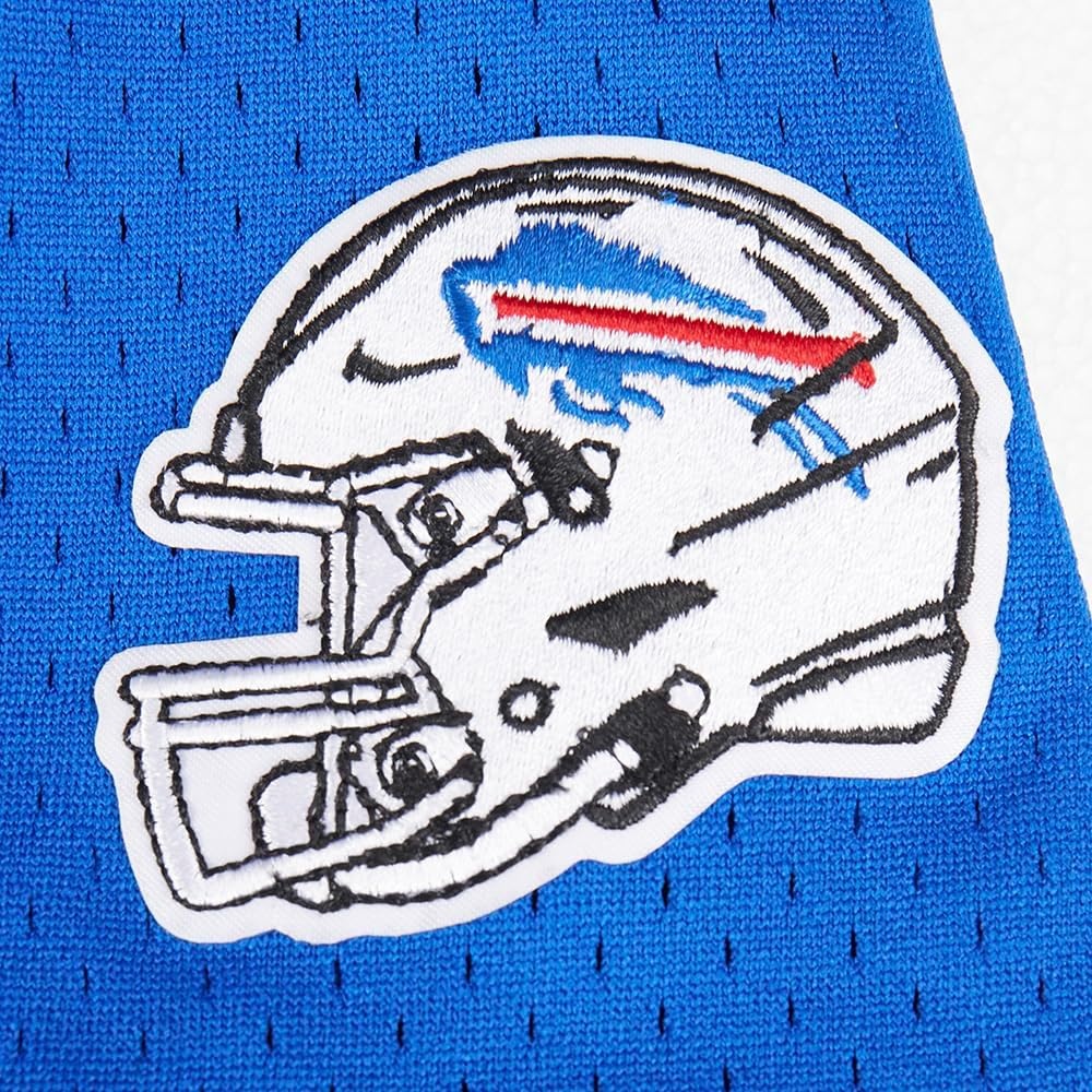 image:imagePro Standard Big Boys NFL Buffalo Bills Mesh Button Down Mesh Top Royal BlueRed L