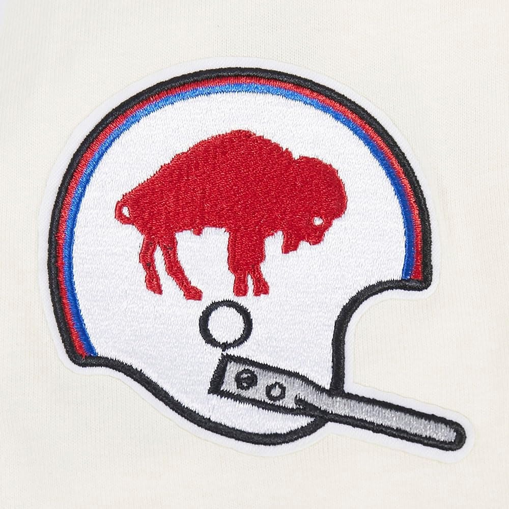 image:imagePro Standard Big Boys NFL Buffalo Bills Retro Classics Short Sleeve Tee Eggshell XL