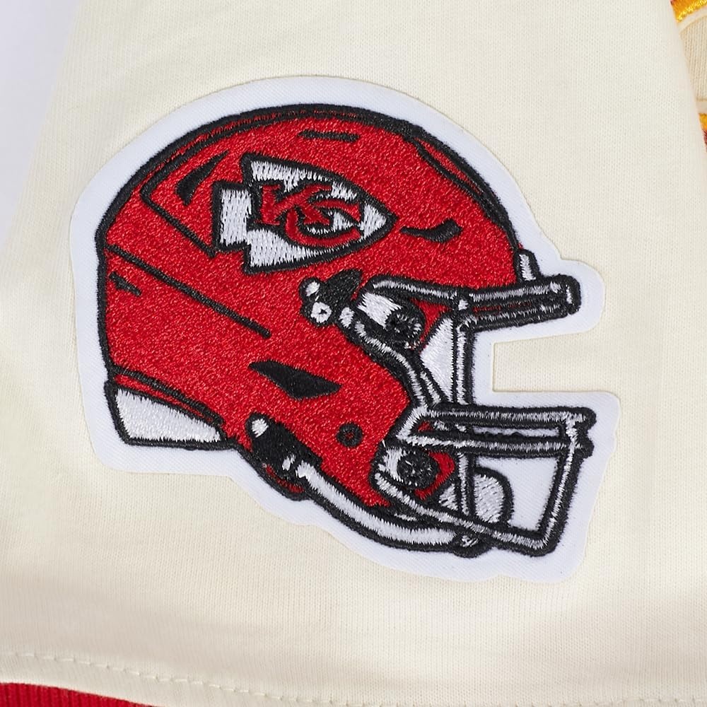 image:imagePro Standard Big Boys NFL Kansas City Chiefs Retro Classics Taping Tee EggshellRed XL
