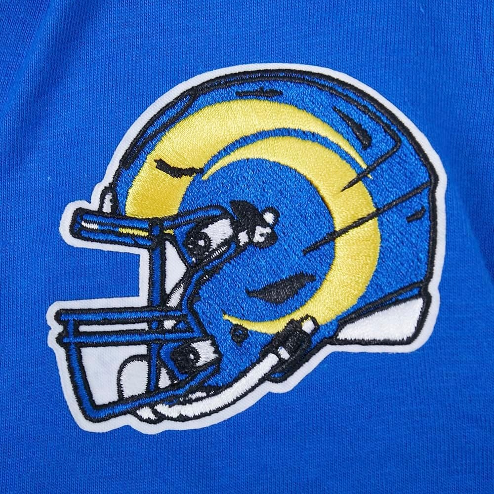 image:imagePro Standard Big Boys NFL Los Angeles Rams Classic Chenille Short Sleeve Tee Royal Blue L