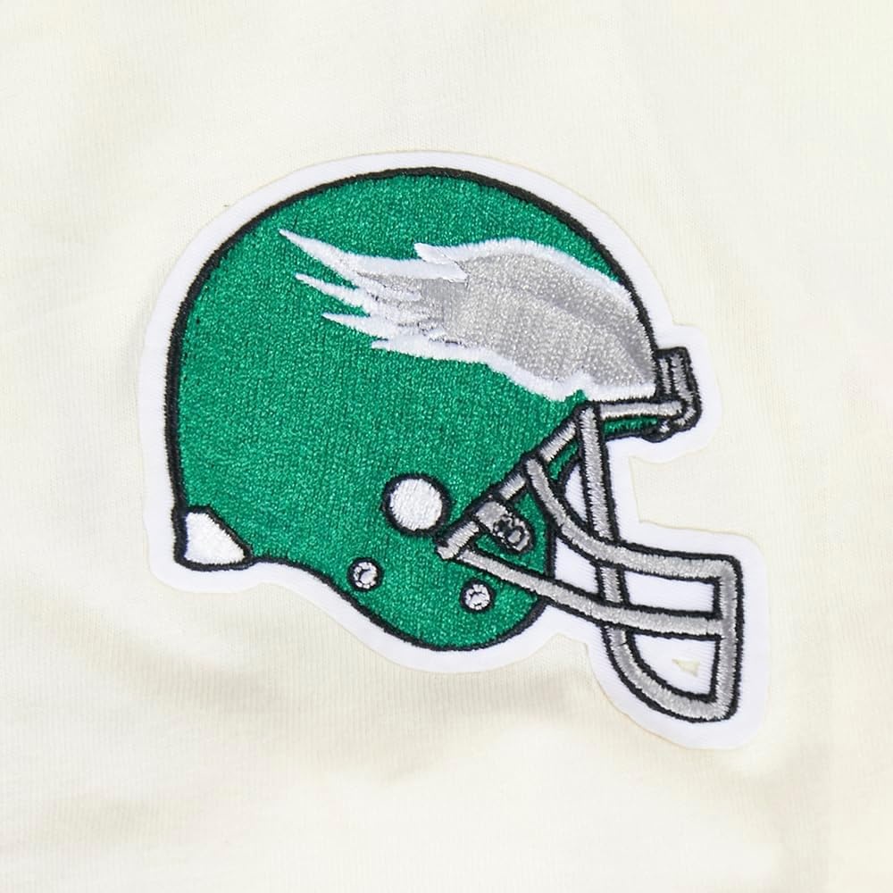 image:imagePro Standard Big Boys NFL Philadelphia Eagles Retro Classics Short Sleeve Tee Eggshell M