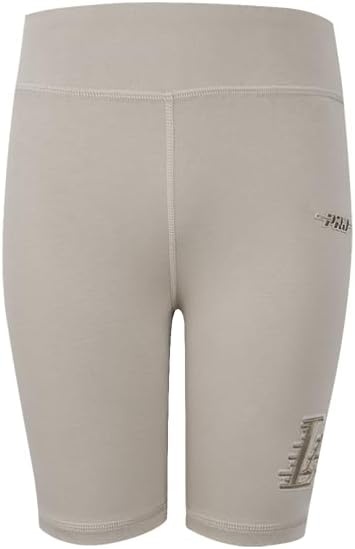image:imagePro Standard Big Girls NBA Neutral Cotton Bike ShortTaupe