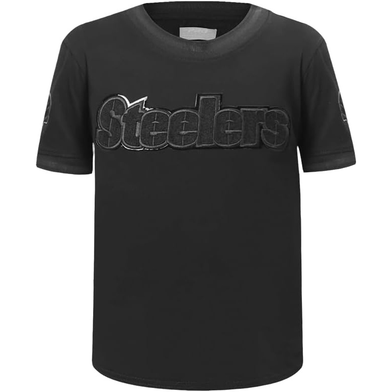 image:imagePro Standard Big Boys NFL Pittsburgh Steelers Classic Triple Black Taping Tee S