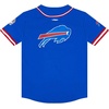 Pro Standard Big Boys NFL Buffalo Bills Mesh Button Down Mesh Top Royal Blue/Red L