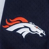 Pro Standard Big Boys NFL Denver Broncos Mesh Button Down Mesh Top Midnight Navy/Orange M