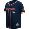 Pro Standard Big Boys NFL Denver Broncos Mesh Button Down Mesh Top Midnight Navy/Orange M