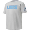 Pro Standard Big Boys NFL Detroit Lions Classic Chenille Short Sleeve Tee Heather Grey XL