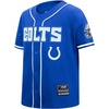 Pro Standard Big Boys NFL Indianapolis Colts Mesh Button Down Mesh Top Royal Blue XL