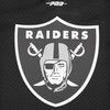 Pro Standard Big Boys NFL Las Vegas Raiders Mesh Button Down Mesh Top Black/Gray L