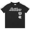 Pro Standard Big Boys NFL Las Vegas Raiders Retro Classics Taping Tee Black/Gray S