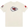 Pro Standard Big Boys NFL Kansas City Chiefs Retro Classics Short Sleeve Tee Eggshell M