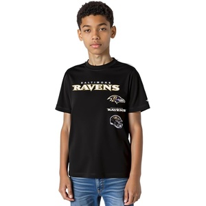 Pro Standard Big Boys NFL Baltimore Ravens Retro Classics Taping Tee Black XL