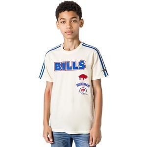 Pro Standard Big Boys NFL Buffalo Bills Retro Classics Taping Tee Eggshell/Royal Blue XL