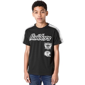 Pro Standard Big Boys NFL Las Vegas Raiders Retro Classics Taping Tee Black/Gray S