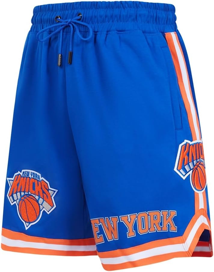 image:imageMens NBA Classic Chenille Cotton Double Knit Athletic ShortRoyal Blue