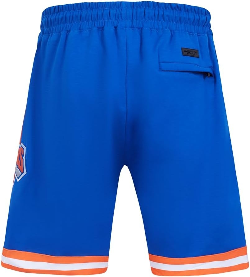 image:imageMens NBA Classic Chenille Cotton Double Knit Athletic ShortRoyal Blue