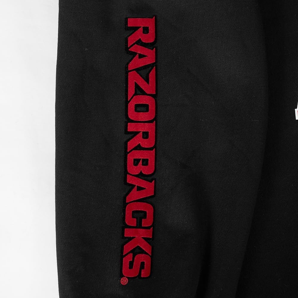image:imagePro Standard Mens College Classic Chenille Brushed Back French Terry Crewneck SweatshirtBlack