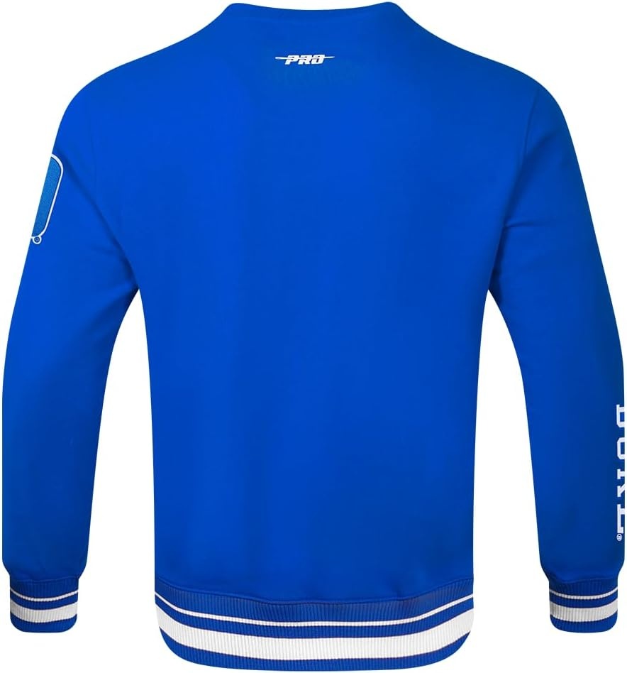 image:imagePro Standard Mens College Classic Chenille Brushed Back French Terry Crewneck SweatshirtTeam Color
