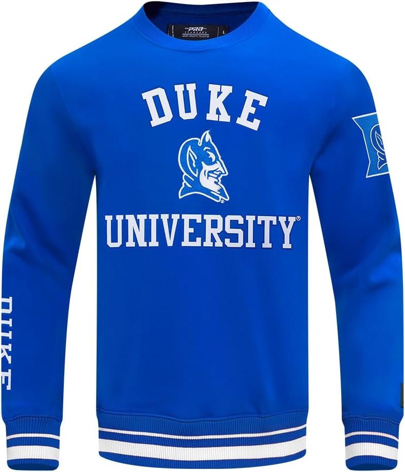 image:imagePro Standard Mens College Classic Chenille Brushed Back French Terry Crewneck SweatshirtTeam Color