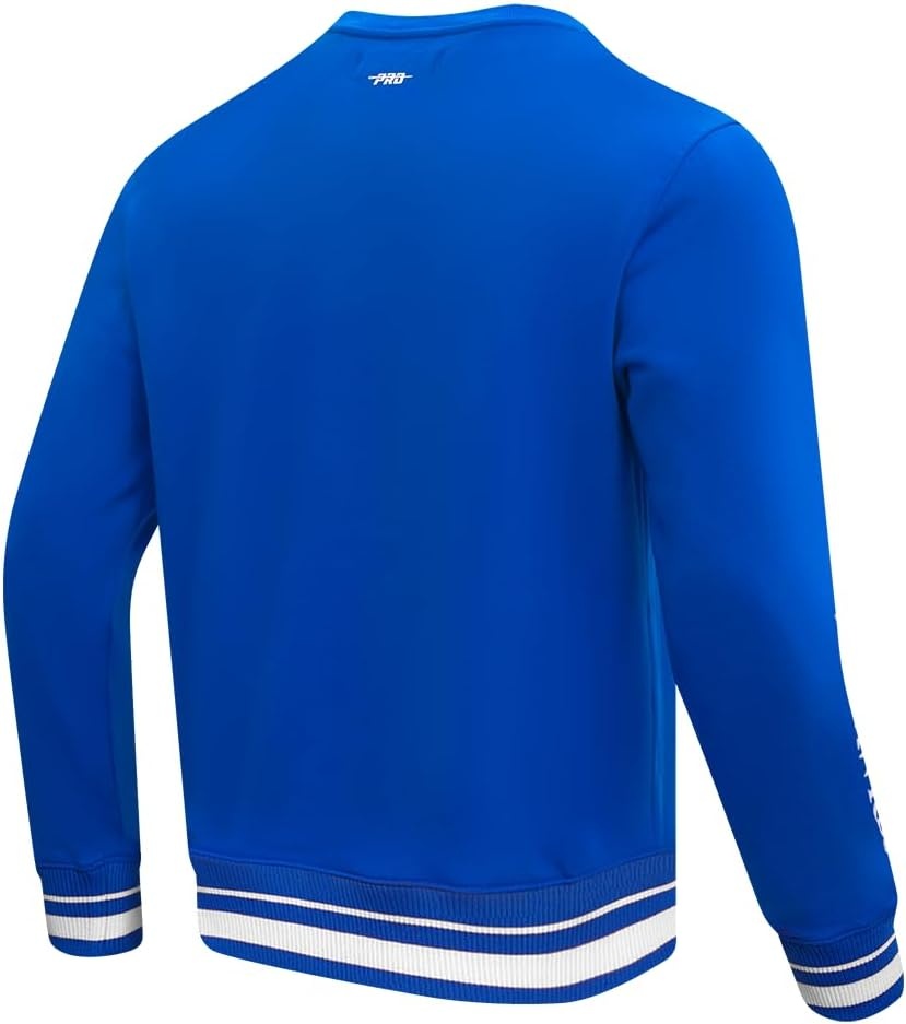 image:imagePro Standard Mens College Classic Chenille Brushed Back French Terry Crewneck SweatshirtTeam Color