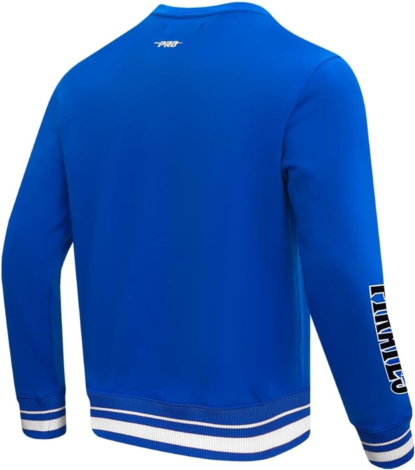 image:imagePro Standard Mens College Classic Chenille Brushed Back French Terry Crewneck SweatshirtTeam Color
