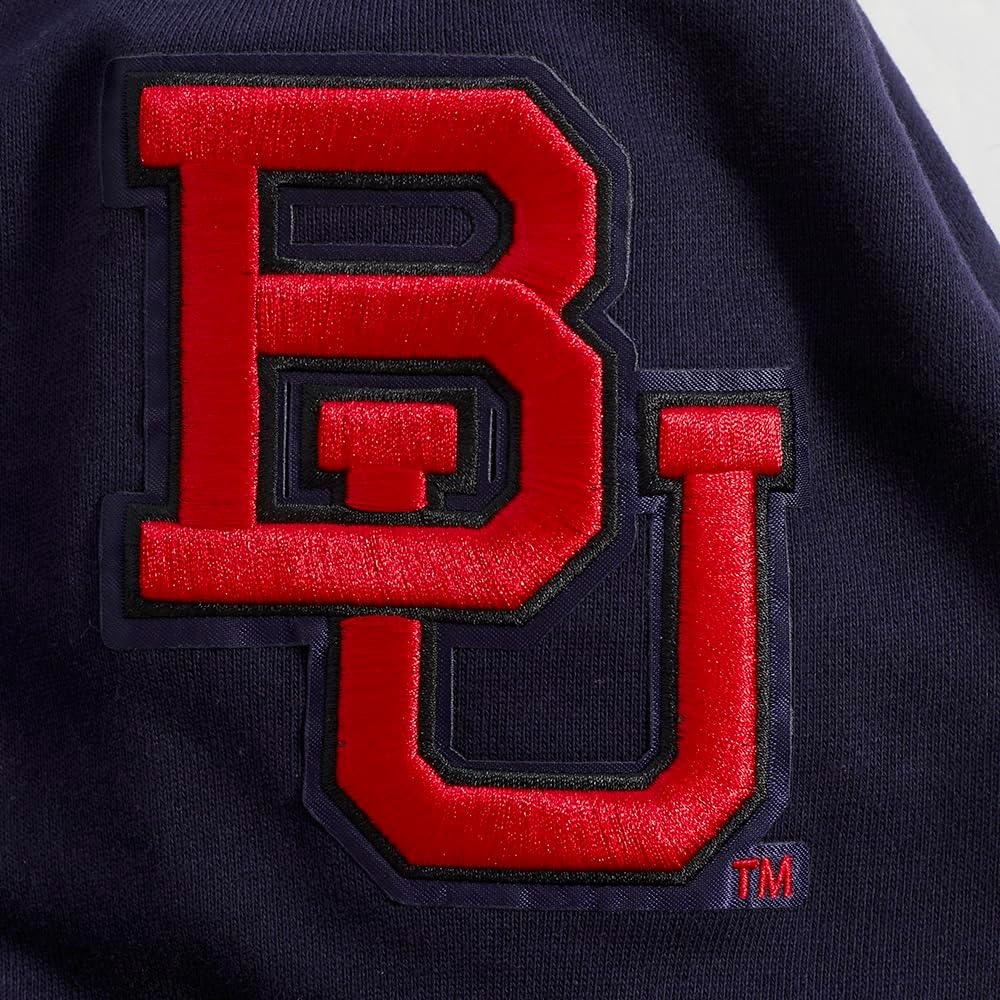 image:imagePro Standard Mens College Classic Chenille Brushed Back French Terry Crewneck SweatshirtTeam Color