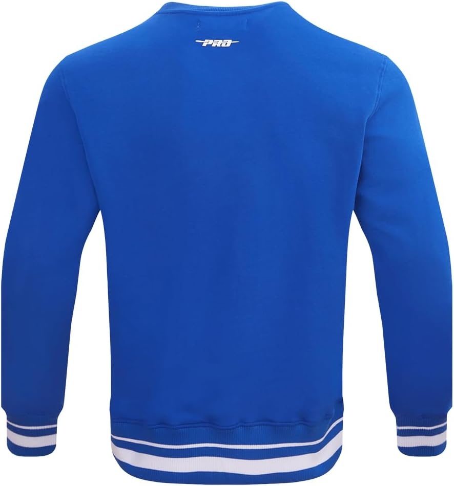 image:imagePro Standard Mens College Classic Chenille Brushed Back French Terry Crewneck SweatshirtTeam Color