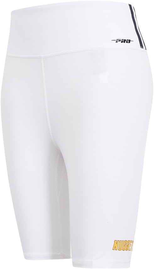 image:imagePro Standard NBA Womens Womens NBA Classic Chenille Bike ShortWhite