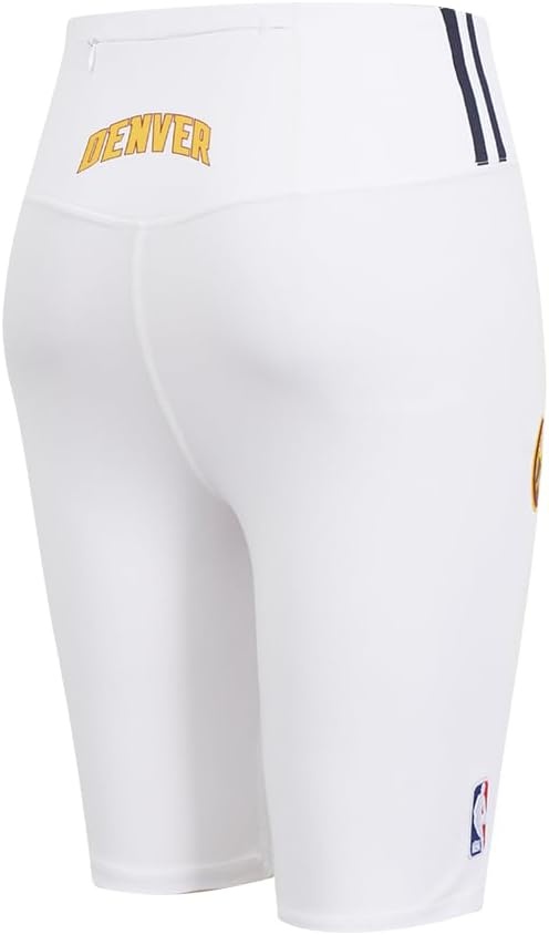 image:imagePro Standard NBA Womens Womens NBA Classic Chenille Bike ShortWhite