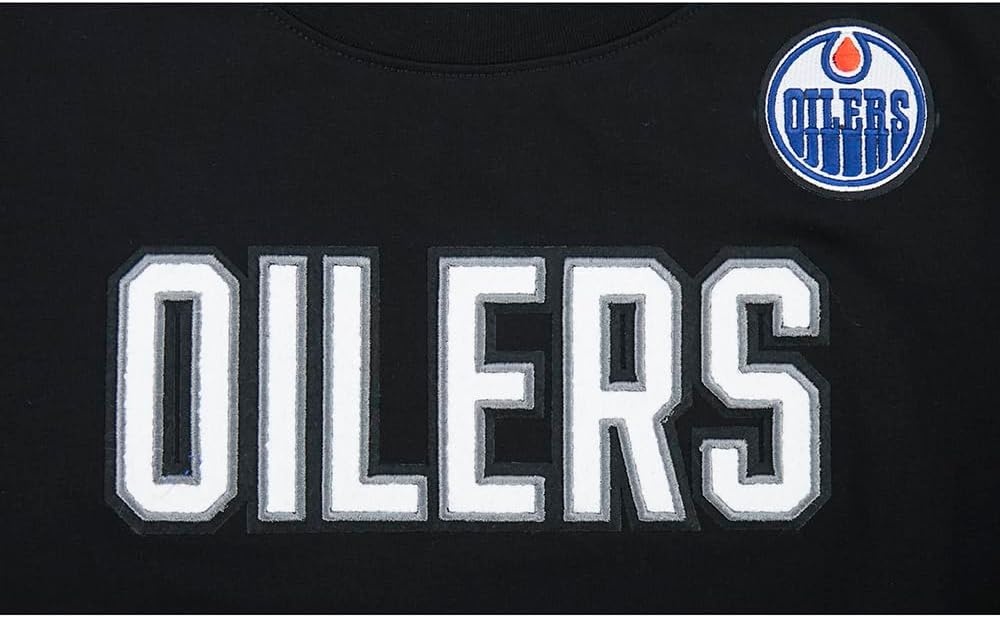 image:imagePro Standard NHL Womens Womens NHL Classic Chenille Short Sleeve Slim Fit TeeBlack