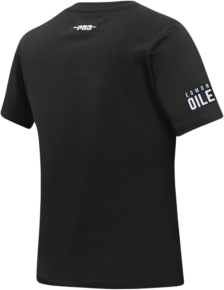image:imagePro Standard NHL Womens Womens NHL Classic Chenille Short Sleeve Slim Fit TeeBlack