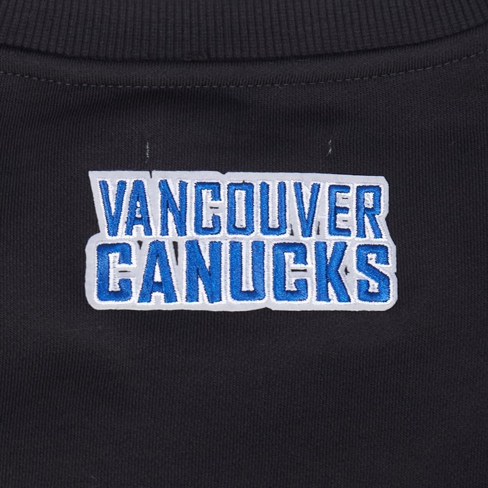 image:imagePro Standard Womens NHL Classic Chenille Brushed Back French Terry Crewneck SweatshirtBlack