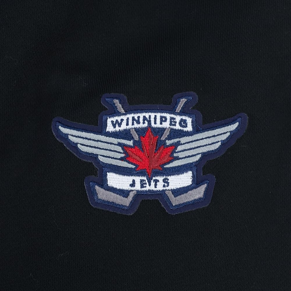 image:imagePro Standard Womens NHL Classic Chenille Brushed Back French Terry Crewneck SweatshirtBlack