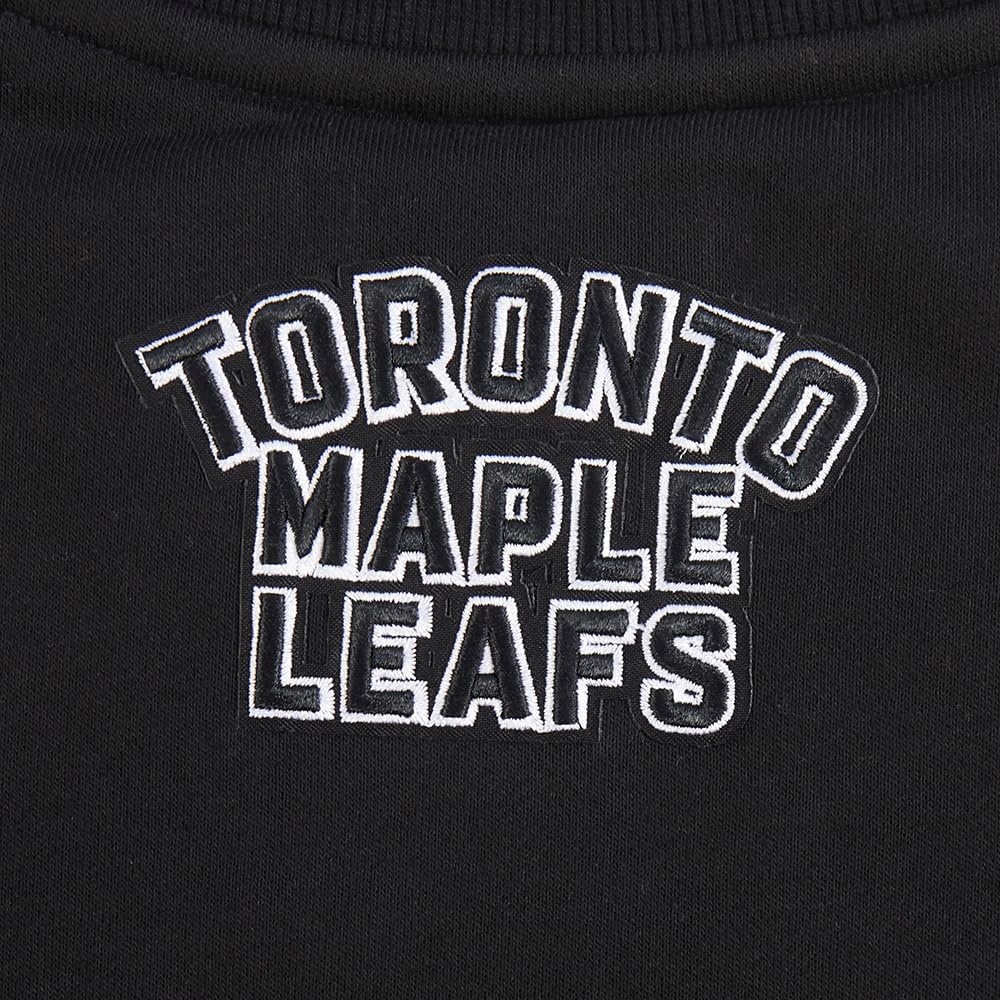 image:imagePro Standard Womens NHL Classic Chenille Brushed Back French Terry Crewneck SweatshirtBlack