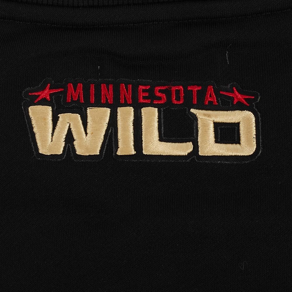 image:imagePro Standard Womens NHL Classic Chenille Brushed Back French Terry Crewneck SweatshirtBlack