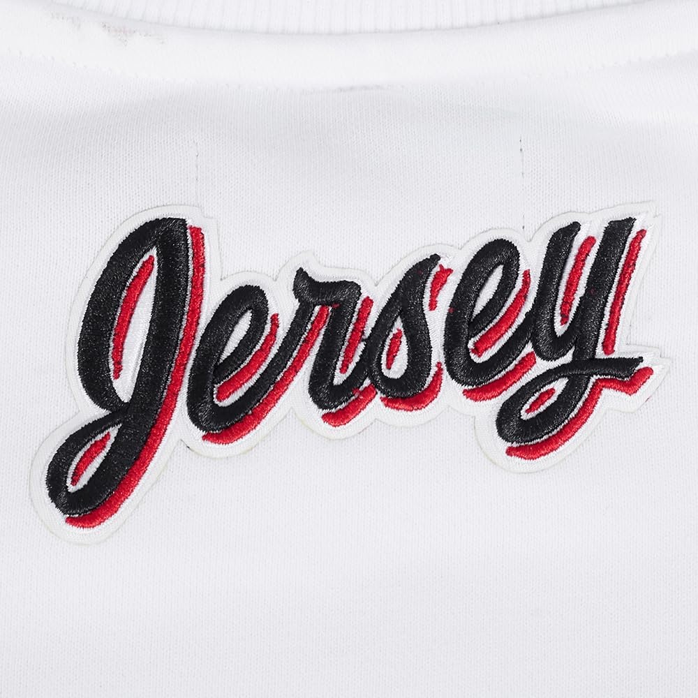 image:imagePro Standard Womens NHL Classic Chenille Brushed Back French Terry Crewneck SweatshirtWhite