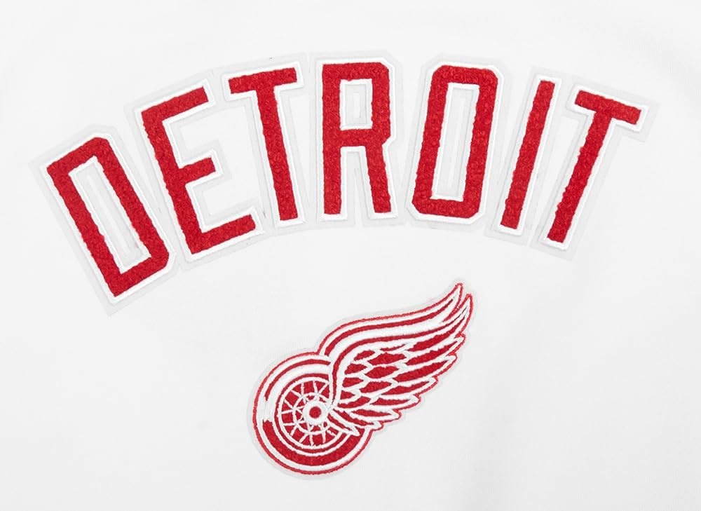 image:imagePro Standard Womens NHL Classic Chenille Brushed Back French Terry Crewneck SweatshirtWhite