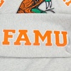 Pro Standard Mens College Classic Chenille Brushed Back French Terry Crewneck Sweatshirt(Heather Gray/Black)